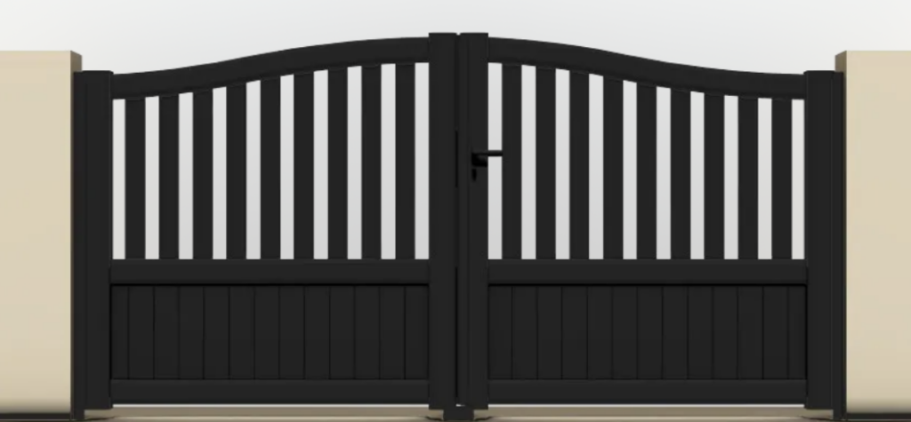 portail battant avec motorisation